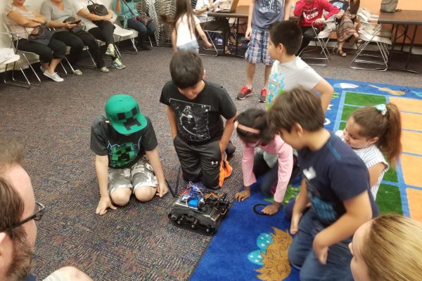 41 Exploring Mars Terrain Using Robotic Rovers and Drones at Miami Lakes Library